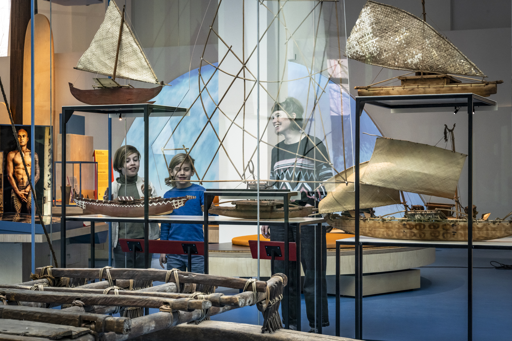 Der blaue Kontinent - Seefahrt im Bereich Identität (c) Übersee-Museum Bremen_Volker Beinhorn