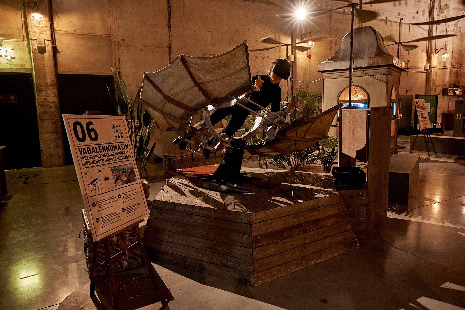 Proto Invention Factory in Estonia - virtual reality design and production for visitor centres by Motor Agency