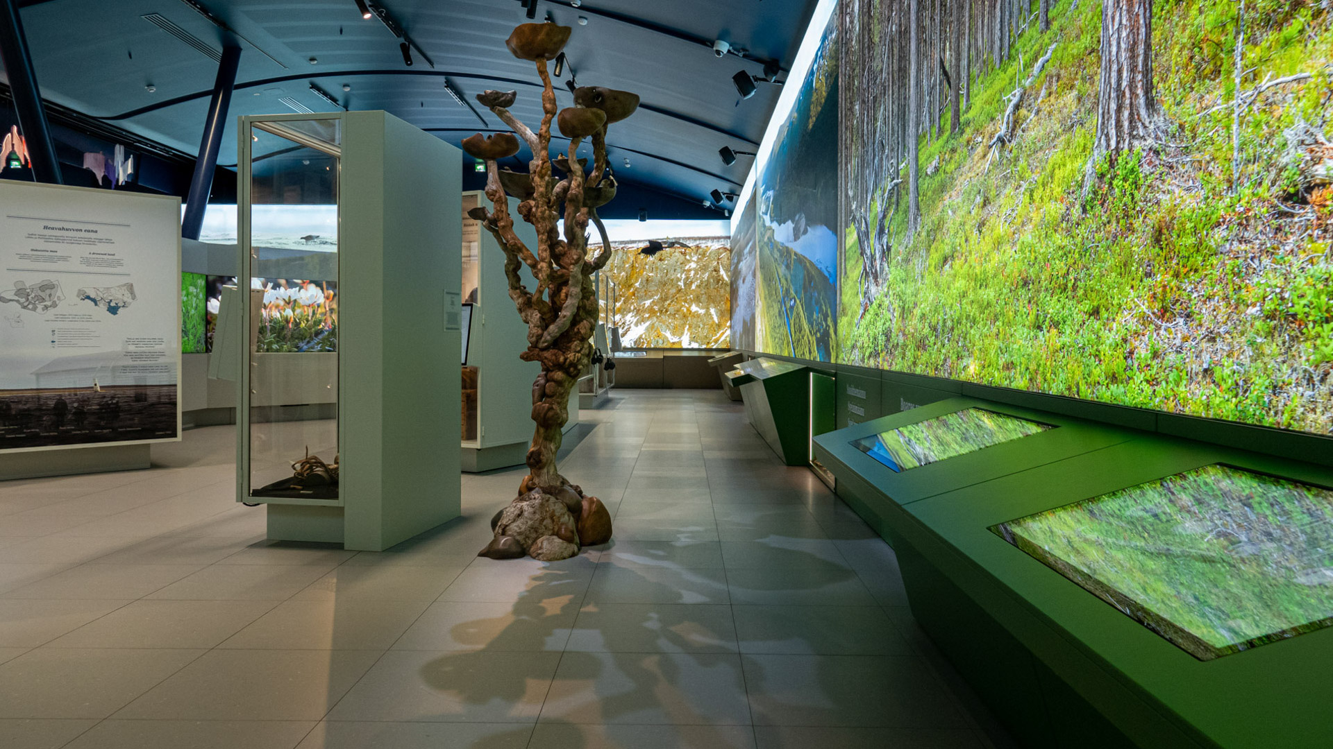 Sámi Museum Siida uses modern video and audio solutions to introduce all guests to the exciting world of the Sámi people, their traditions and the land where they live.