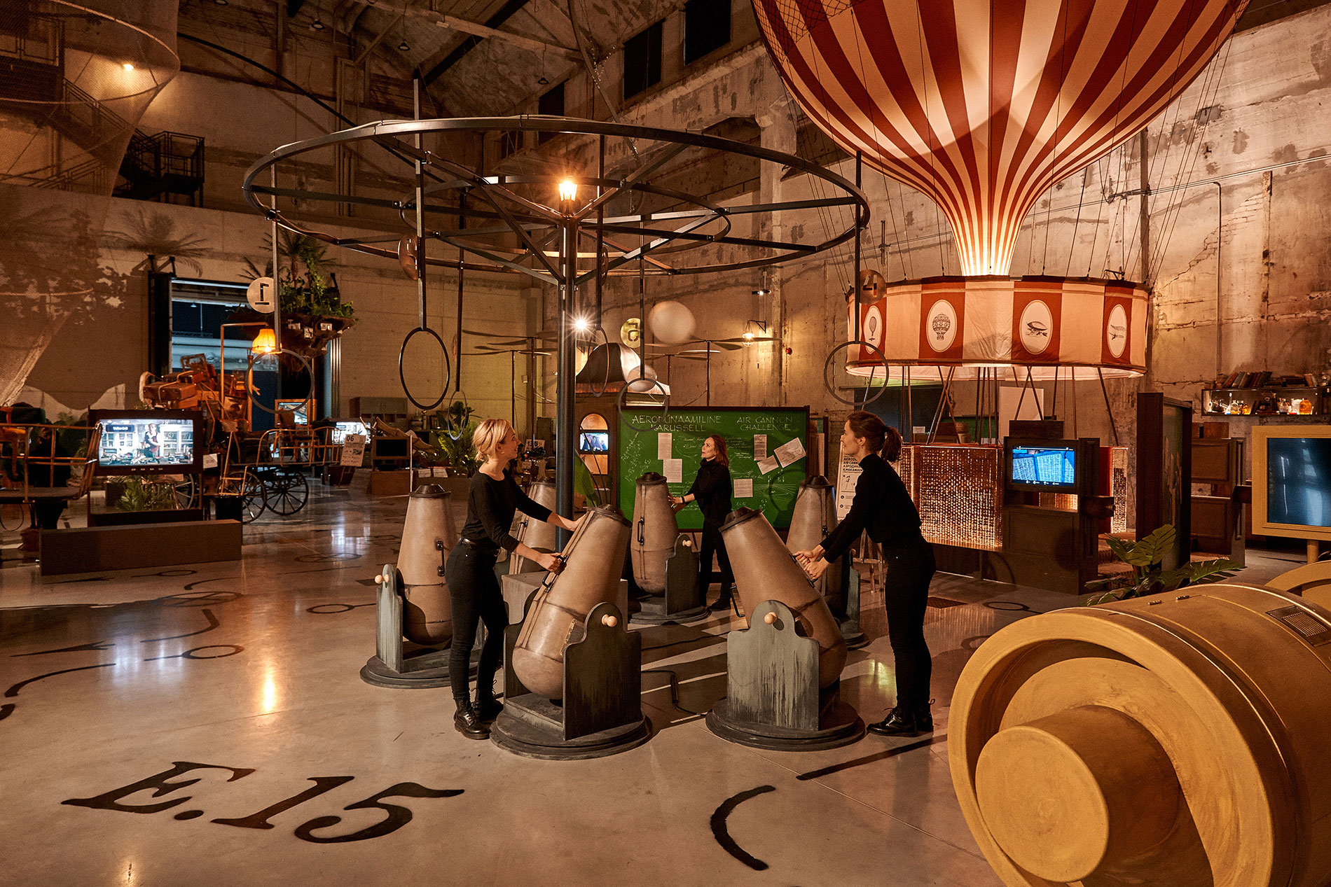 Proto Invention Factory in Estonia - virtual reality design and production for museums by Motor Agency