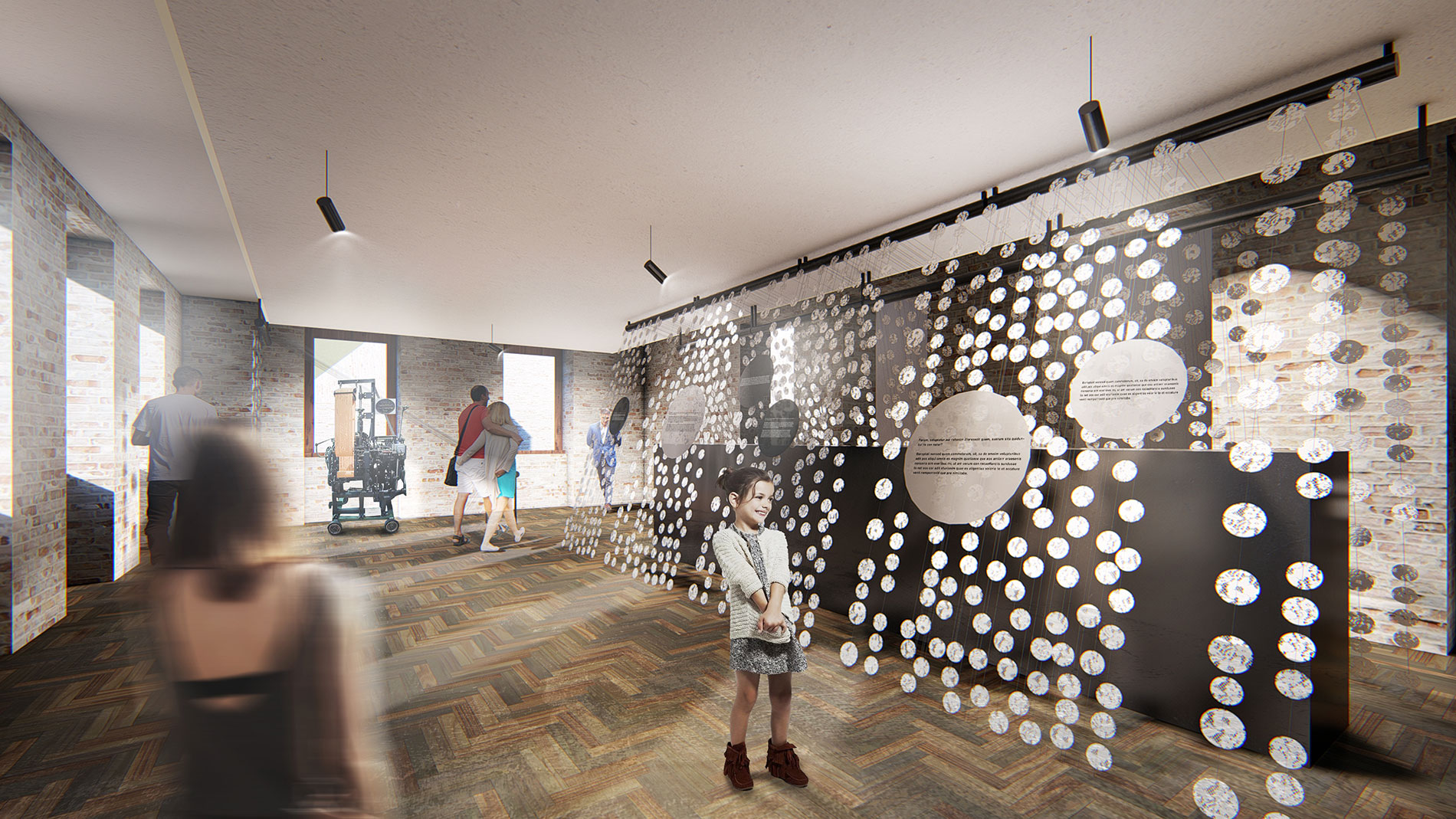 Plauen Lace Museum - Design and manufacturing for the visitor centre by Motor Agency